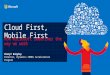 Balgley webinar cloud first_mobile first_customer deck