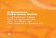 Business Reference Guide on the Declaration on the Rights of Indigeneous Peoples United Nations Global Compact
