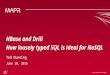 HBase and Drill: How Loosely Typed SQL is Ideal for NoSQL