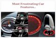 Most Frustrating Car Features