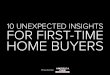 10 Unexpected Insights for First-Time Home Buyers — America One Mortgage Group