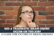 Did a Traumatic Brain Injury Occur On The Job?