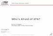 Who's afraid of XFA?