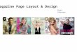 PR8 Magazine Layout and Page Design