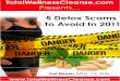 5 detox scams to avoid
