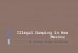Illegal dumping in new mexico