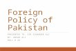 Pakistan Iran Relations