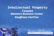 Intellectual Property Isues