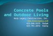 Harp legacy construction, inc foundations, framing, excavating and pools