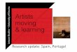 Artists Moving And Learning