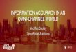 Information Accuracy In An Omnichannel World #RIC15