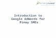Introduction to Google AdWords for Pinoy SMEs