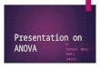 Presentation on ANOVA