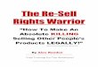 Resell Rights Warrior - How To Milk Other Peoples Products