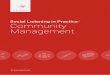 Social Listening in Practice: Community Management