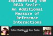 Implementing the READ (Reference Effort Assessment Data) as an Additional Measure of Reference Interactions