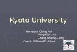 Kyoto university presentation