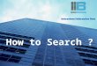How to search