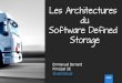 Les architectures du Software Defined Storage