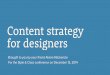 Content strategy for designers: v2