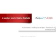 Quantlogic Product & Services Offerring