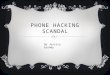 Phone hacking scandal research