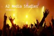 Introduction to A-Level Media