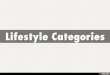 Lifestyle Categories