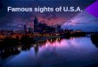 Famous sights of USA
