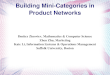 Building Mini-Categories in Product Networks