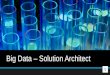 Big data – solution architect