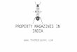 Property Magazines in India - Advertising Rates & Details