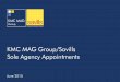 KMC MAG Group/Savills - Sole Agency Appointments
