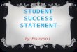 Student success statement