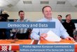 Democracy and data #bigdata4policy