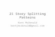 21 Story Splitting Patterns