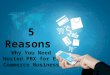 5 Reasons Why You Need Hosted PBX for E-Commerce Business