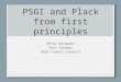 PSGI and Plack from first principles
