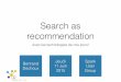June Spark meetup : search as recommandation