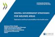 Digital government strategies for welfare areas - Barbara Ubaldi, OECD