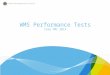 WMTS Performance Tests