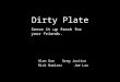 Dirty plate