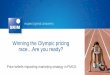 Webinar On Pricing Olympics