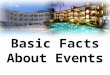 Facts about events