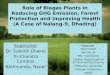 Role of biogas plants in reducing ghg emission