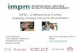 Info Session 30/06/15 - International Master´s Program in Practicing Management (IMPM)