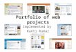 Web projects portfolio