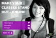 Make Your Classes Stand Out - Online