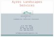 Ayres landscapes services