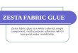 Zesta fabric glue ad